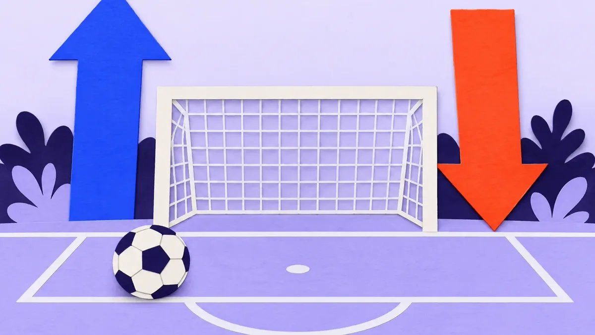 Ilustração: Over under: o que significa over e under 2.5 gols