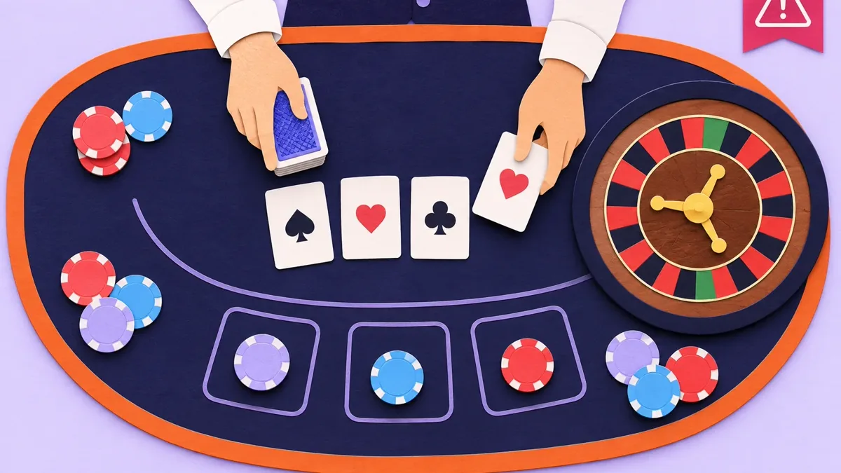 Ilustração: Cassino ao vivo: roleta, Bac Bo e game shows explicados
