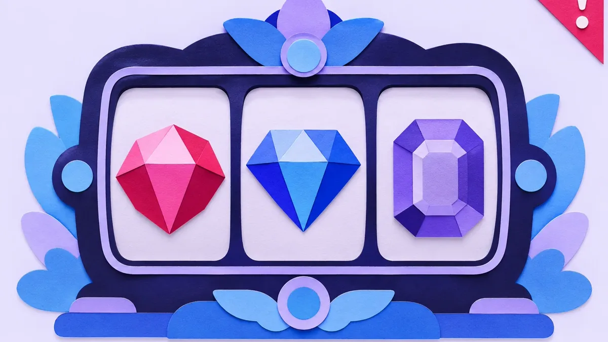 Ilustração: Fortune Gems: o slot de joias com rolo multiplicador